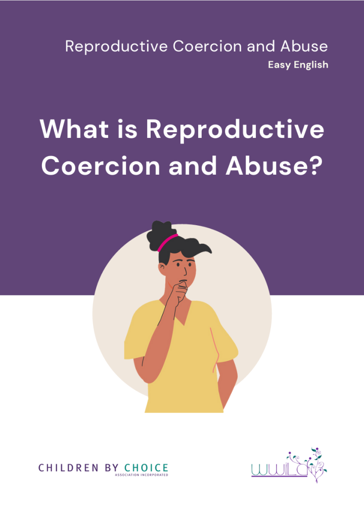 what is reproductive coercion and abuse